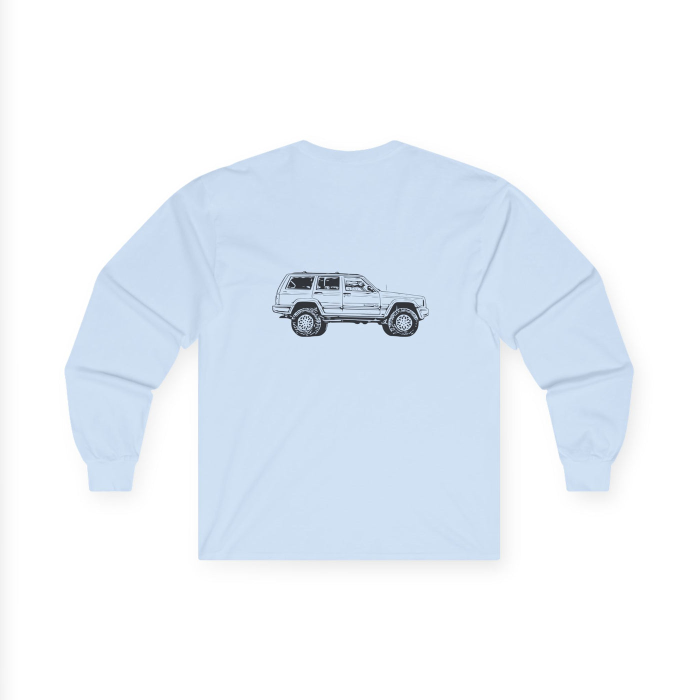 1984-2001 Jeep Cherokee (XJ) 4-door Long Bed 4-door Unisex Ultra Cotton Long Sleeve Tee