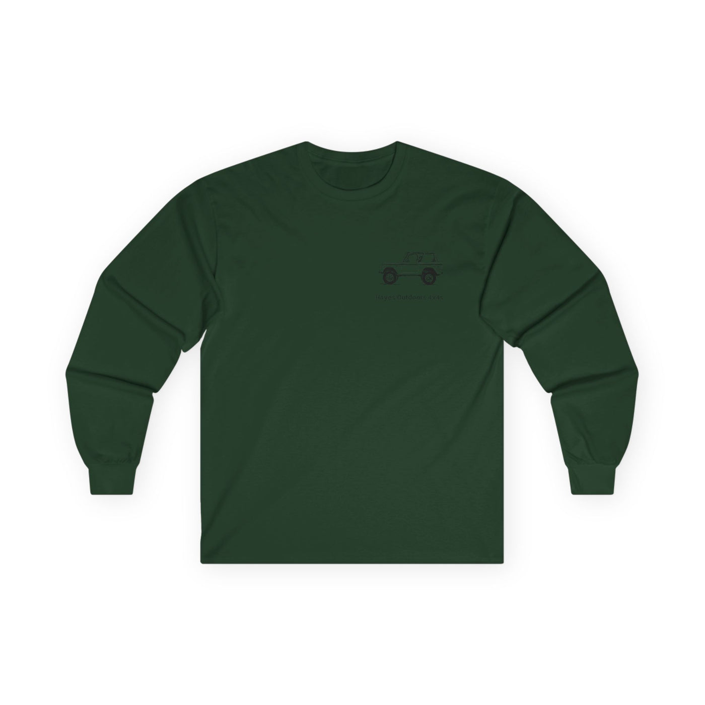1966-1977 Ford Bronco (1st gen) Fenders Cut Unisex Ultra Cotton Long Sleeve Tee