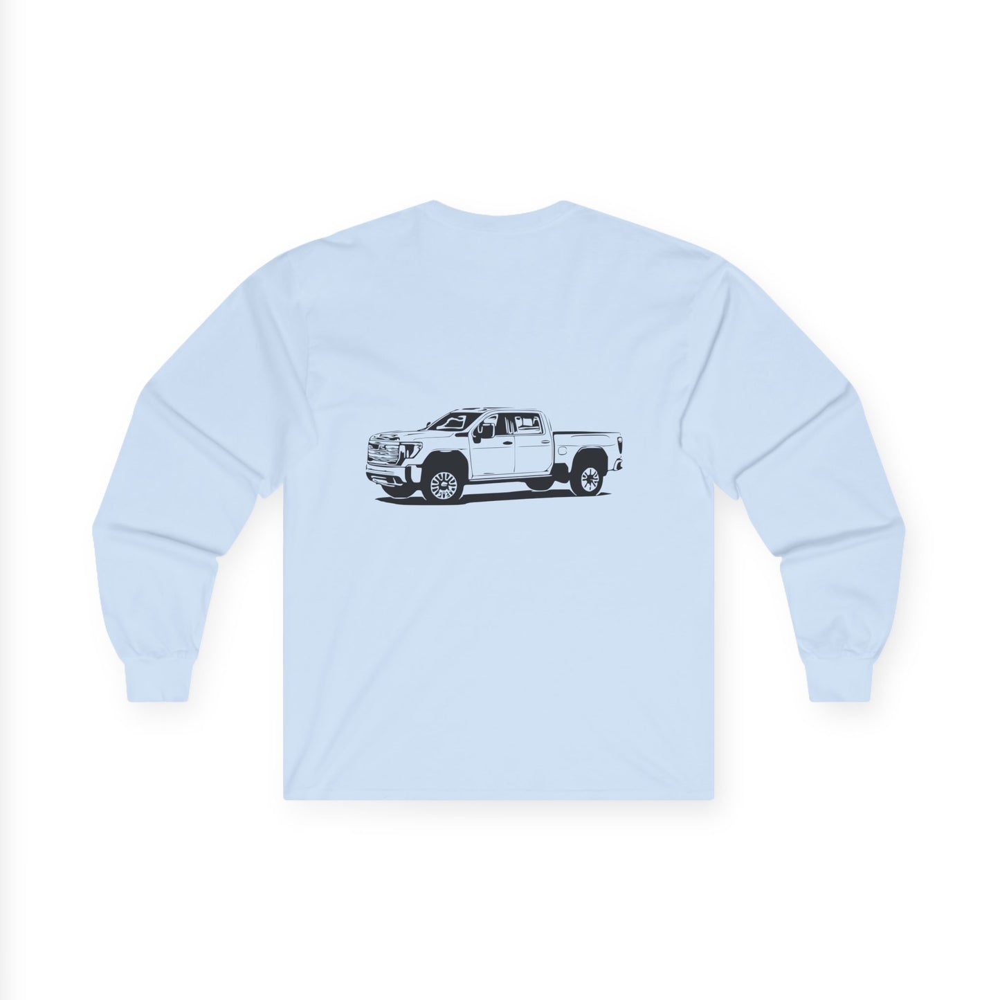 2019-Present Silverado / Sierra Crew Cab Unisex Ultra Cotton Long Sleeve Tee