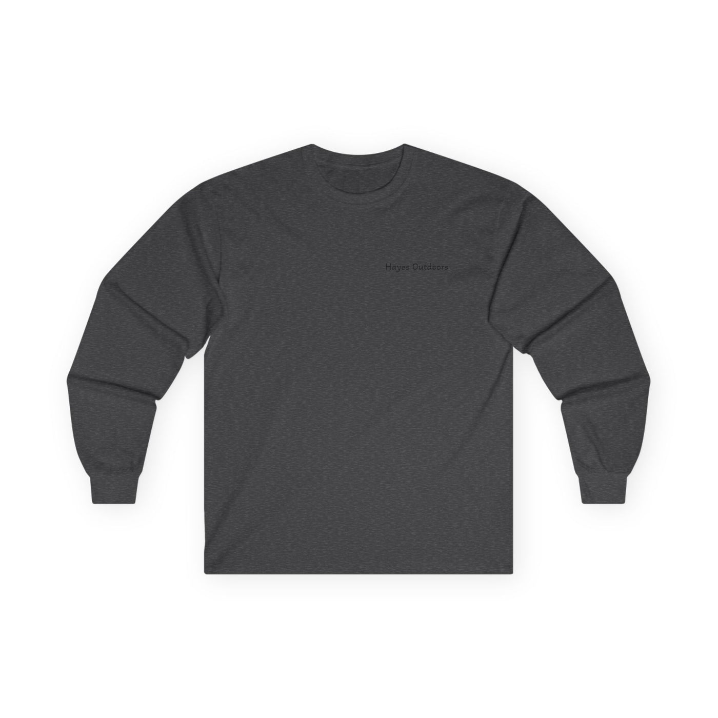 Retro Unisex Long Sleeve Tee Front and Back - Perfect for Outdoor Enthusiasts