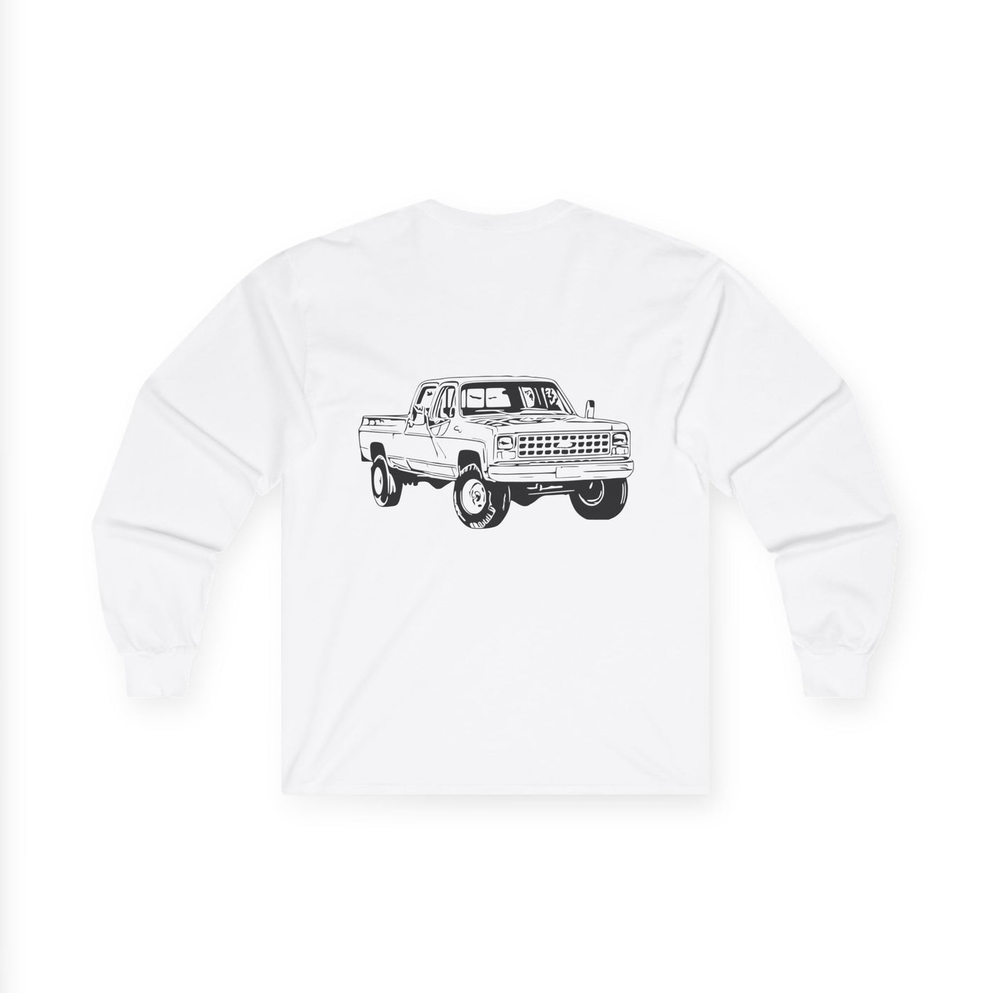 1973-1987 Chevrolet C/K Crew Cab Fleetside (3rd Gen) Unisex Ultra Cotton Long Sleeve Tee