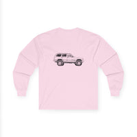 1984-2001 Jeep Cherokee (XJ) 4-door Long Bed 4-door Unisex Ultra Cotton Long Sleeve Tee