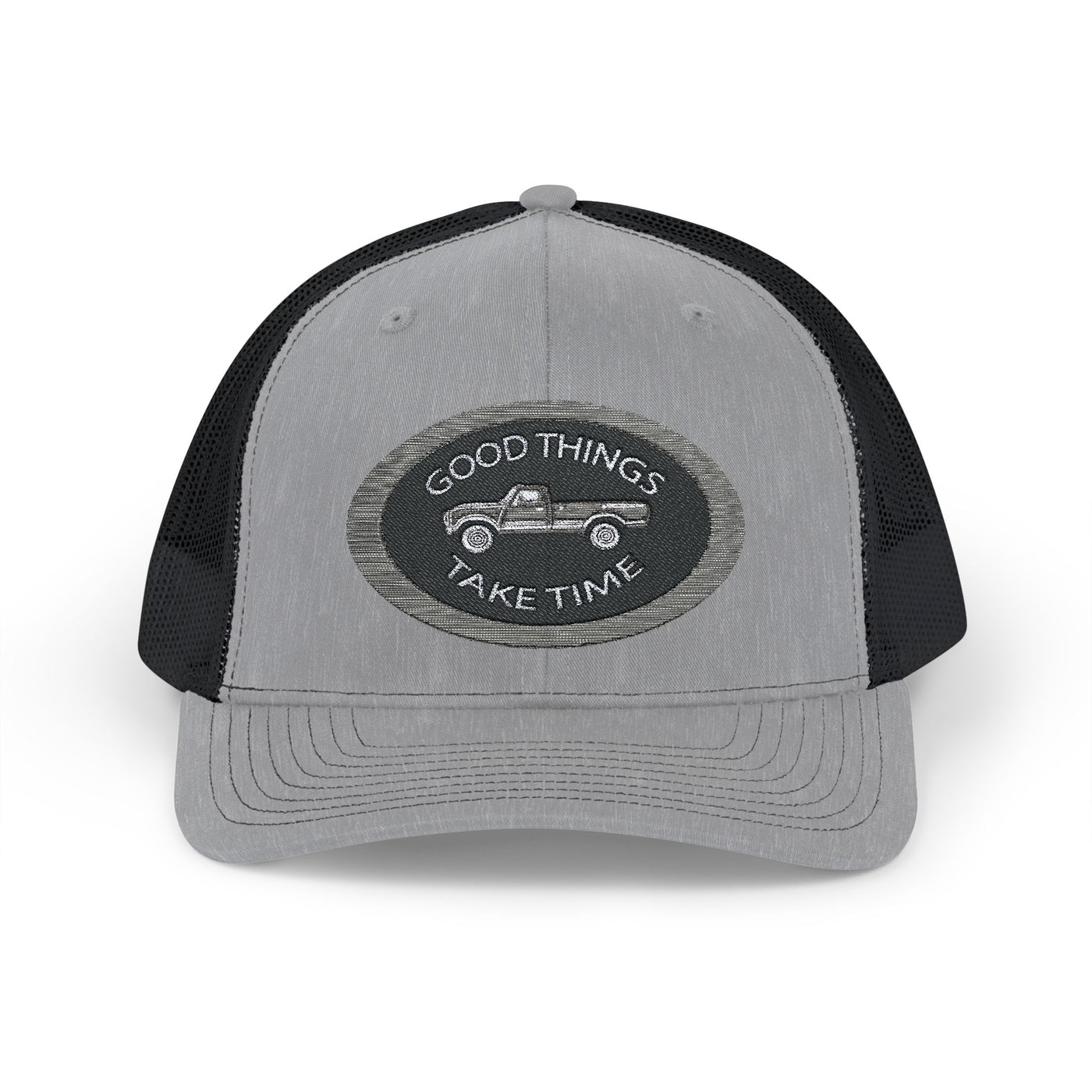 Good Things Take Time Snapback Trucker Cap - Stylish and Comfortable Hat for Casual Days
