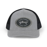 Good Things Take Time Snapback Trucker Cap - Stylish and Comfortable Hat for Casual Days