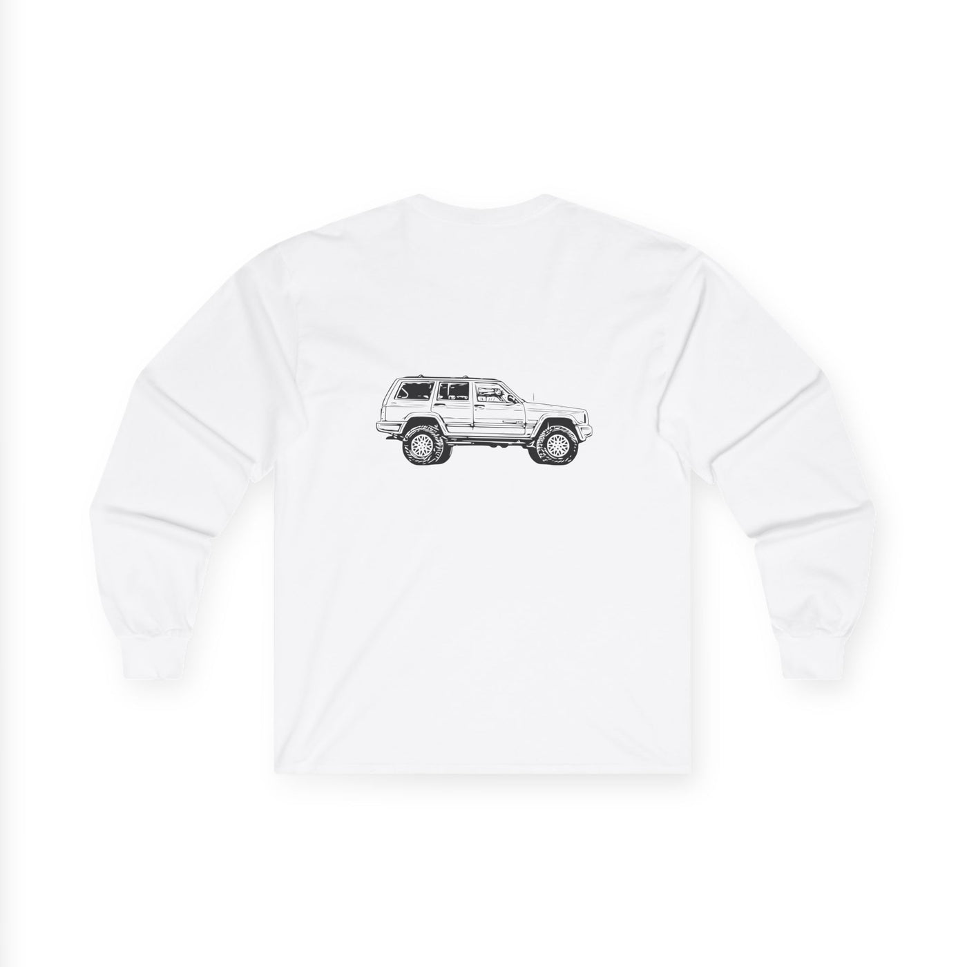 1984-2001 Jeep Cherokee (XJ) 4-door Long Bed 4-door Unisex Ultra Cotton Long Sleeve Tee