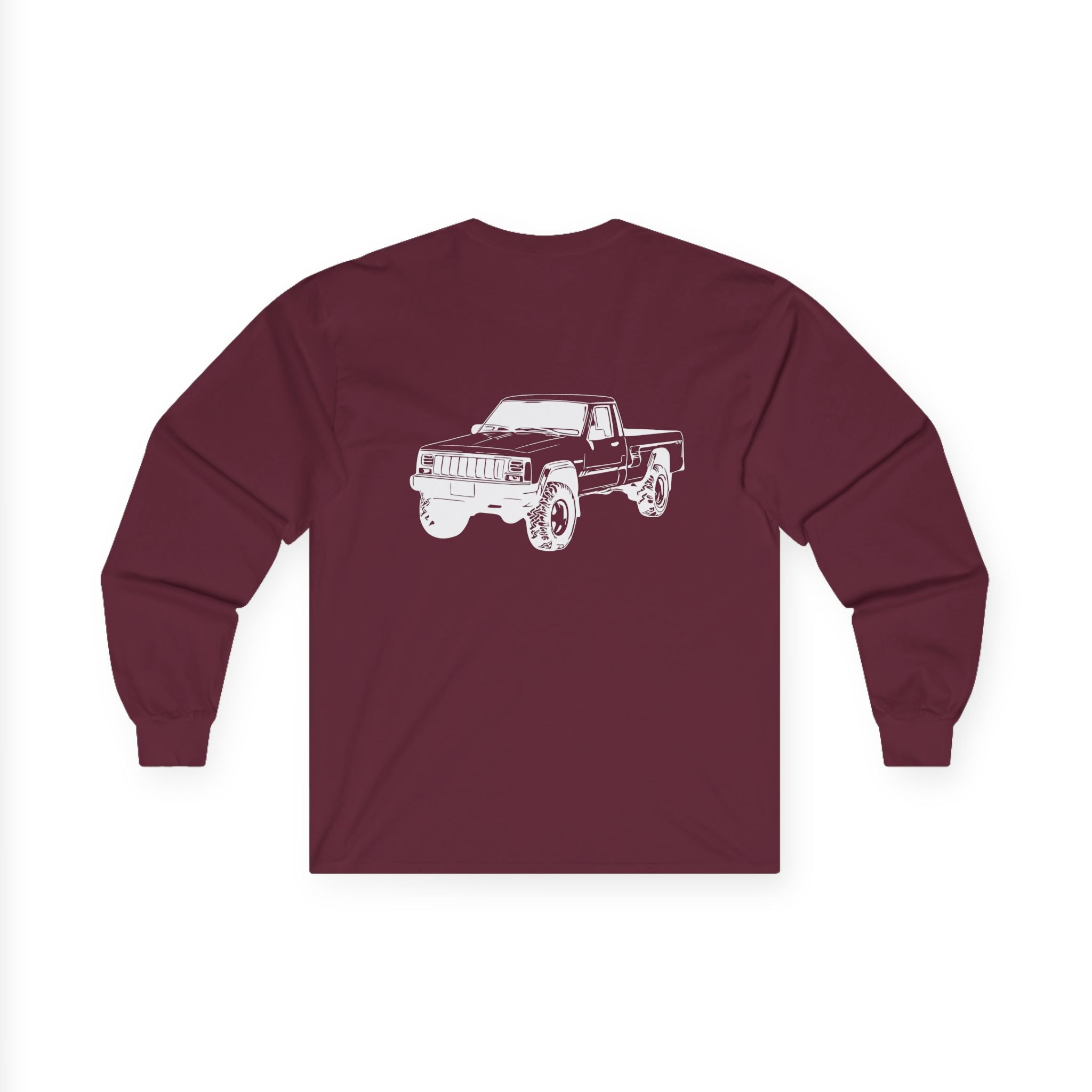 1986-1992 Jeep Comanche (SJ) Long Bed 4-door Unisex Ultra Cotton Long Sleeve Tee