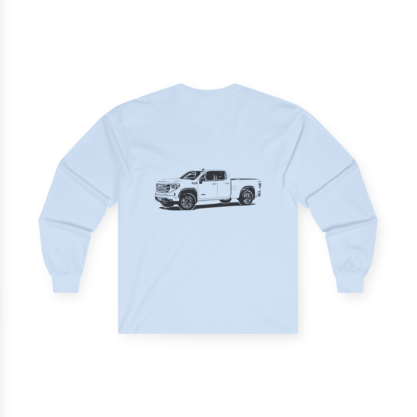 2019-Present Silverado / Sierra Double Cab Unisex Ultra Cotton Long Sleeve Tee