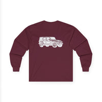 2007-2018 Wrangler JK 4-door Unisex Ultra Cotton Long Sleeve Tee